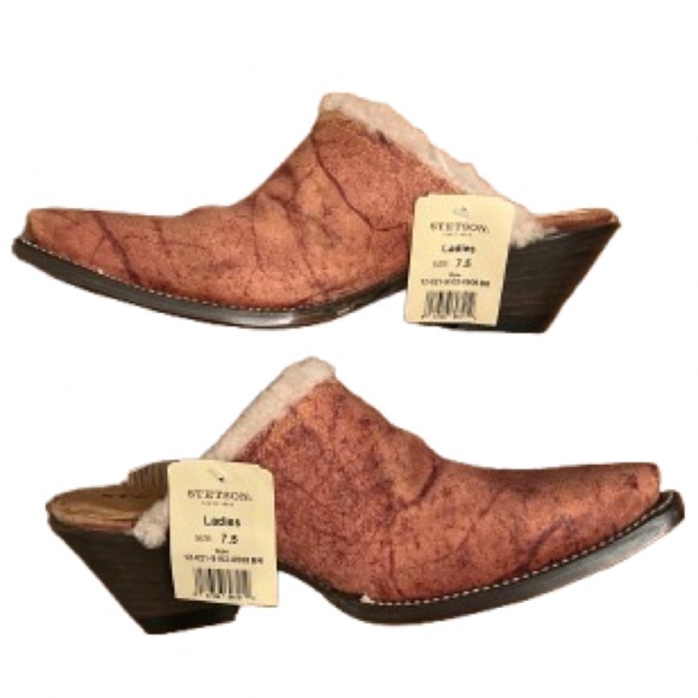 NWT Stetson mules - 7.5 - Picture 3 of 11